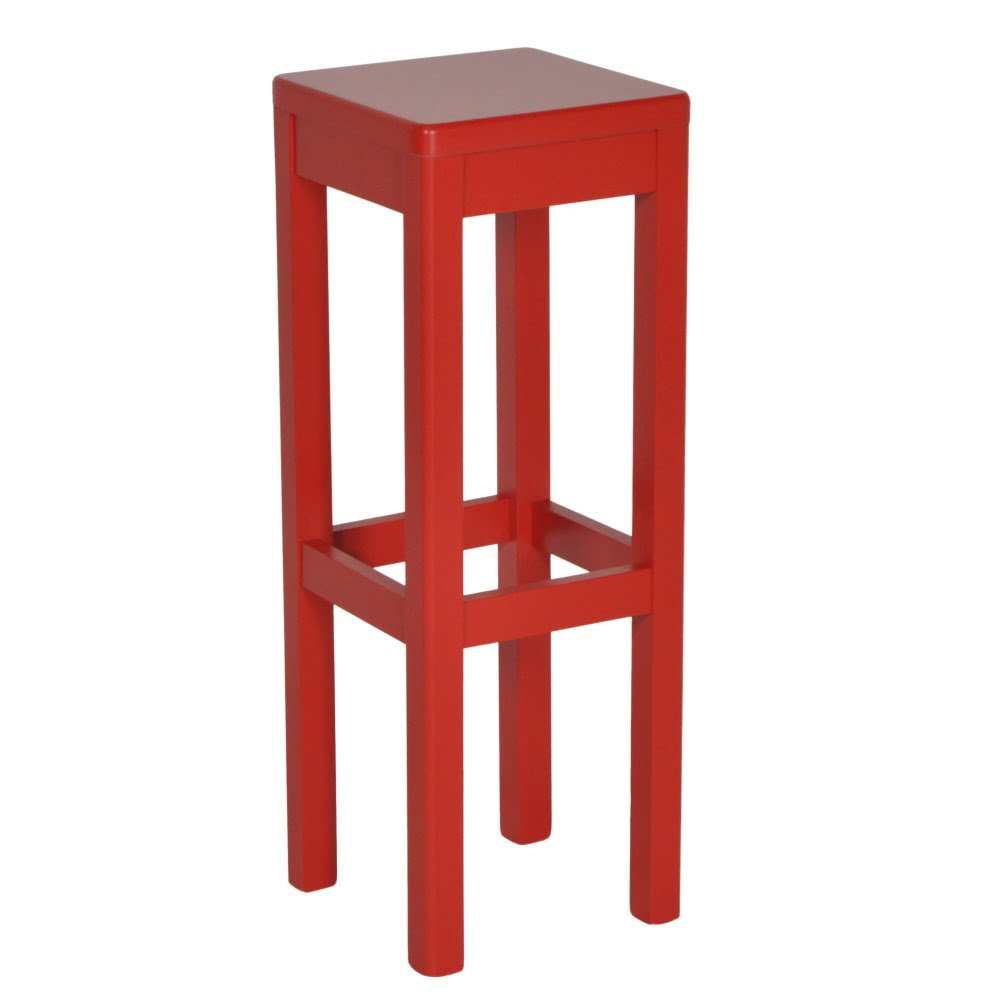 Barkruk Arie rood