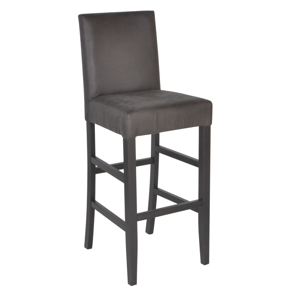 Barbosma Vintage barkruk grijs kunstleder