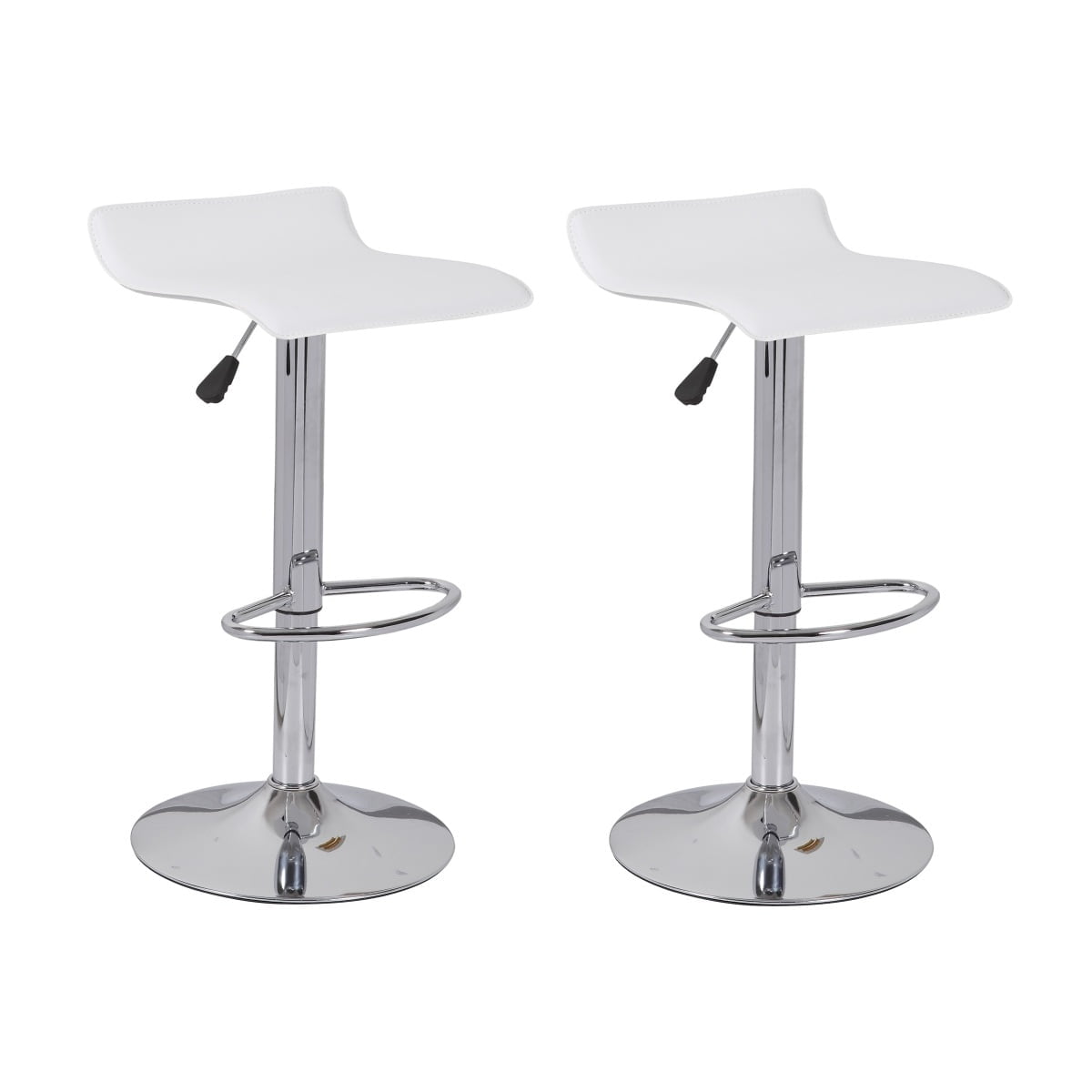 Set van 2 Calais Barkrukken Wit