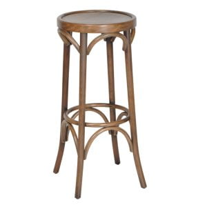 Paris barkruk antiek gebeitst