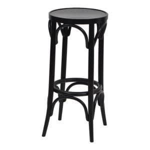 Paris barkruk zwart beuken