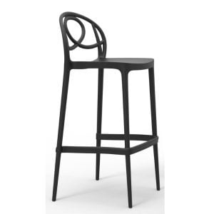 Etoile terrasbarkruk 77cm donkergrijs