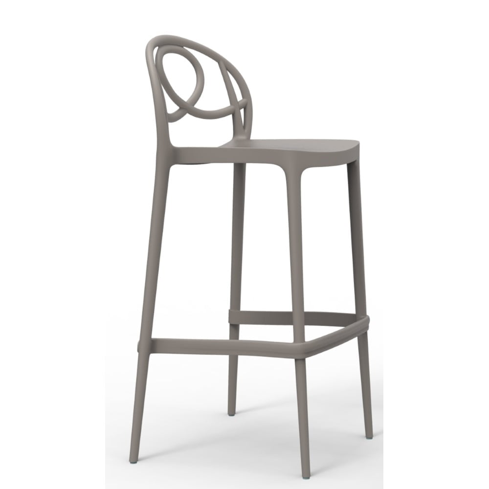 Etoile terrasbarkruk 77cm grijs