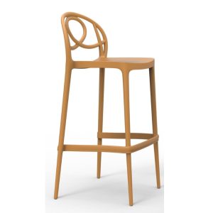 Etoile terrasbarkruk 77cm oranje
