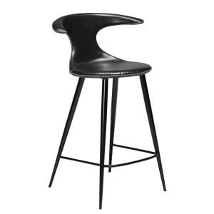 Flair barkruk vintage zwart 65cm