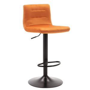 Holst barkruk oranje velvet