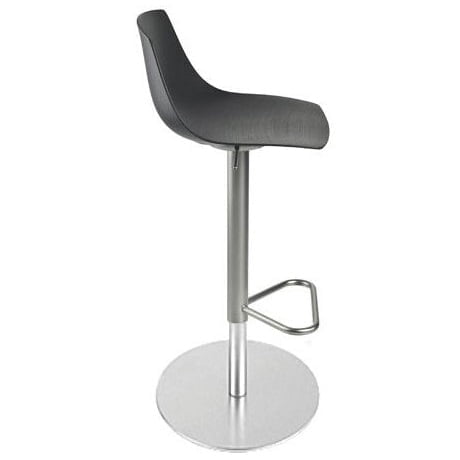 Miunn barkruk RVS frame/Leer - Afbeelding 5