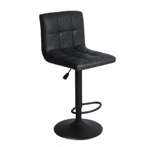 Nancy Vintage Barkruk Antraciet