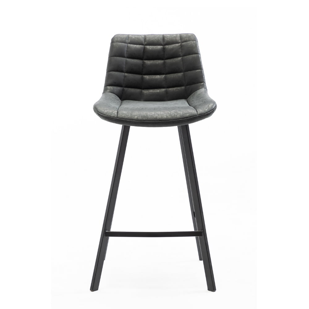Industriële barkruk Napoli antracietgrijs 82cm - Afbeelding 2
