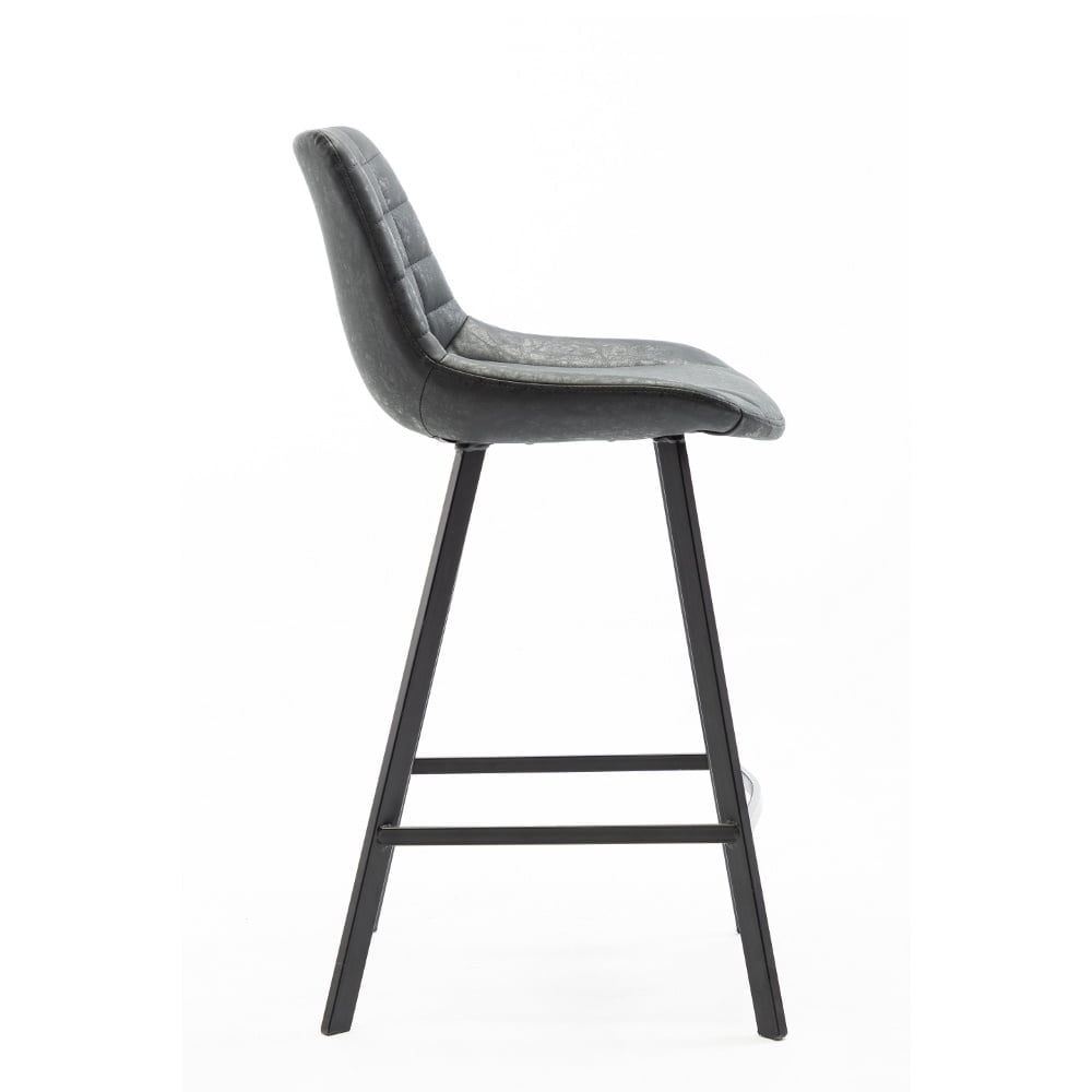 Industriële barkruk Napoli antracietgrijs 82cm - Afbeelding 3