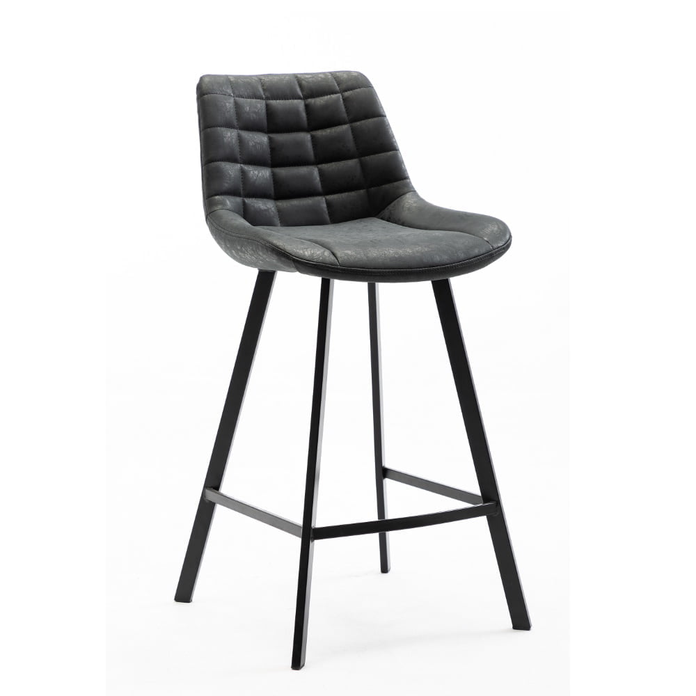 Industriële barkruk Napoli antracietgrijs 82cm