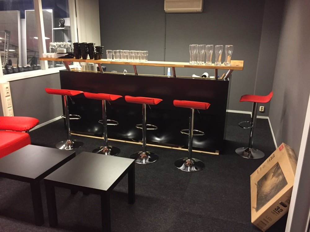 Set van 2 Calais Barkrukken Zwart - Afbeelding 12