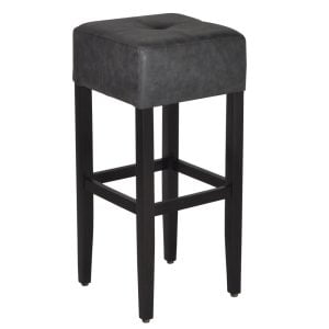 Rick Vintage Barkruk Antraciet