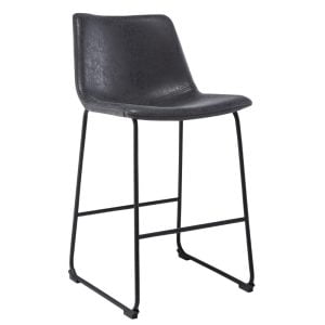 Industriële barkruk Sallo antraciet 65cm