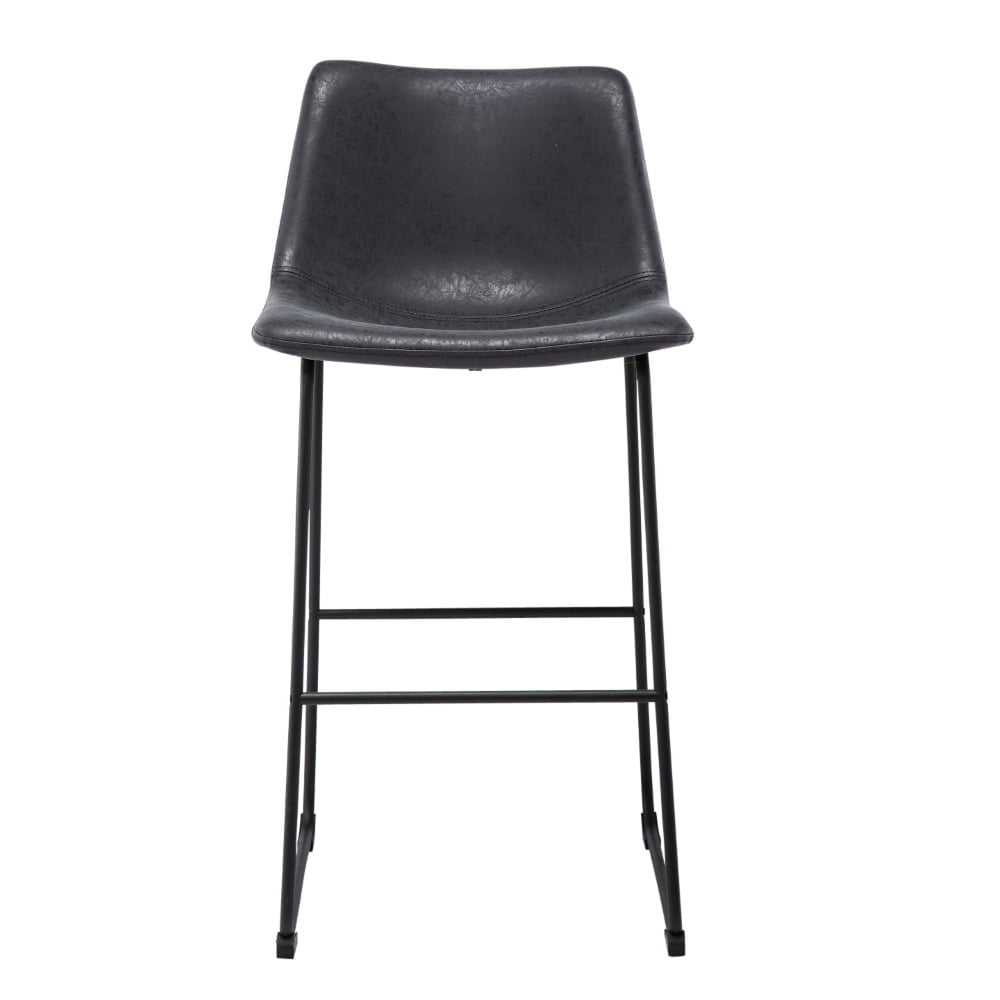 Industriële barkruk Sallo antraciet 80cm - Afbeelding 2