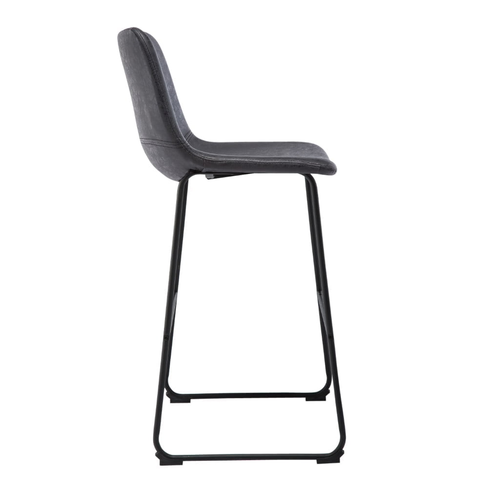 Industriële barkruk Sallo antraciet 80cm - Afbeelding 3