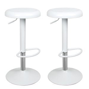 Set van 2 Giro Barkrukken Wit