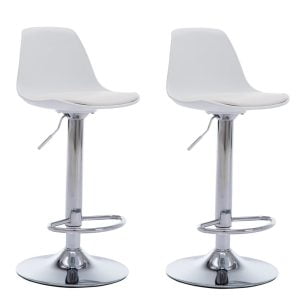 Set van 2 Rangsit Barkrukken Wit