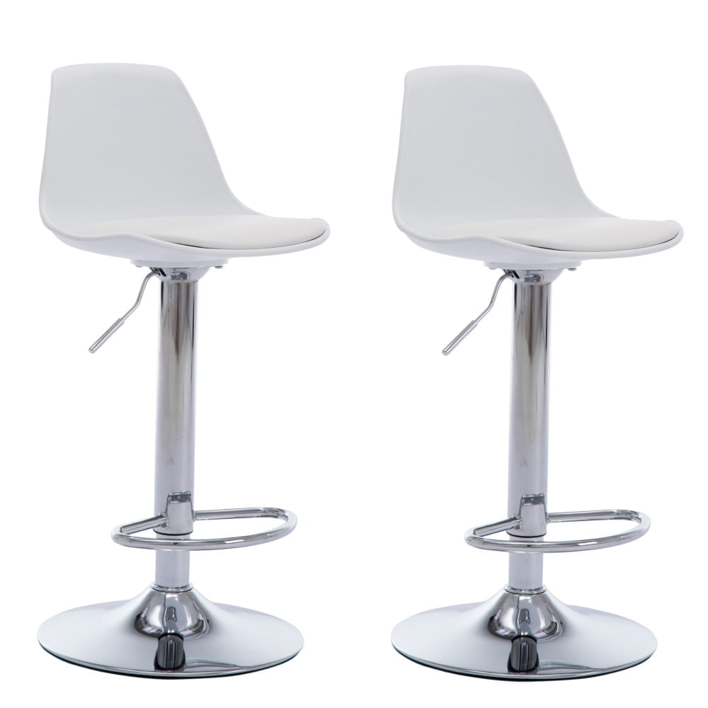 Set van 2 Rangsit Barkrukken Wit