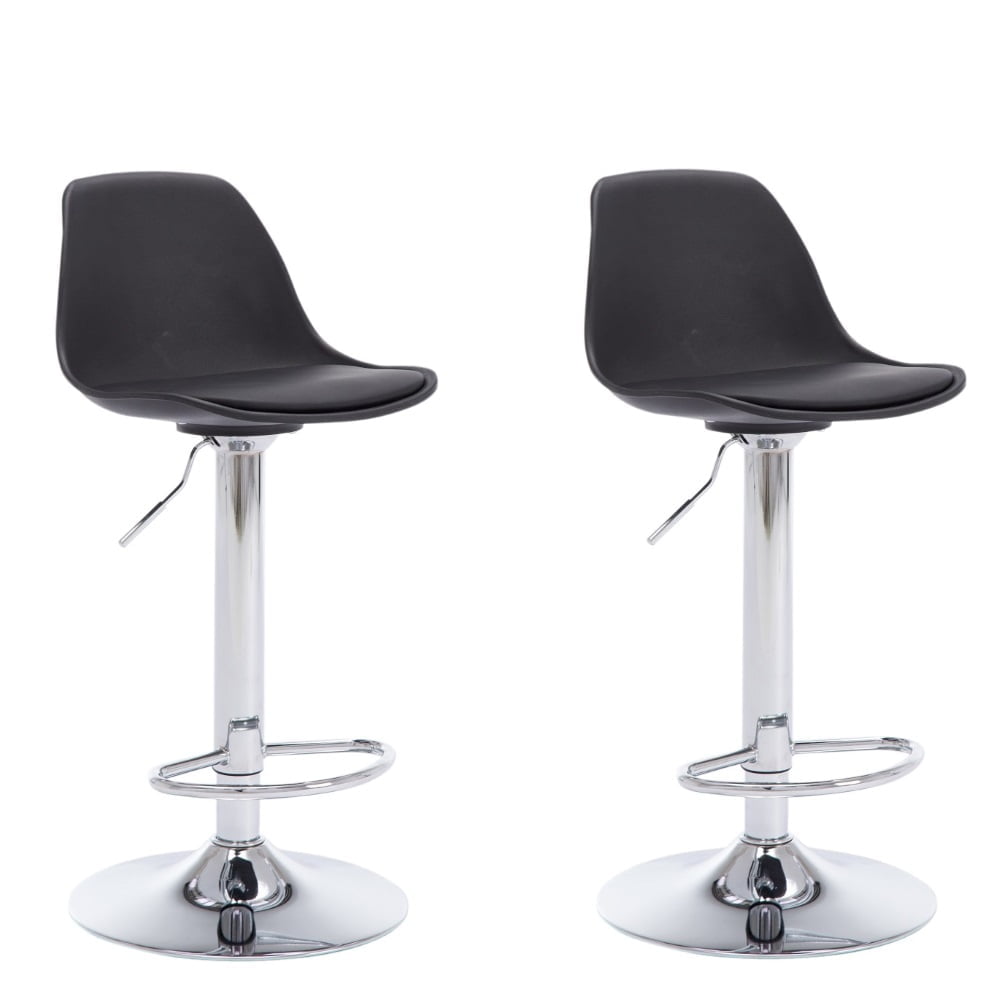 Set van 2 Rangsit Barkrukken Zwart