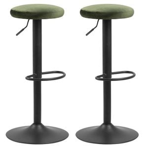 Set van 2 Thije Barkrukken Groen