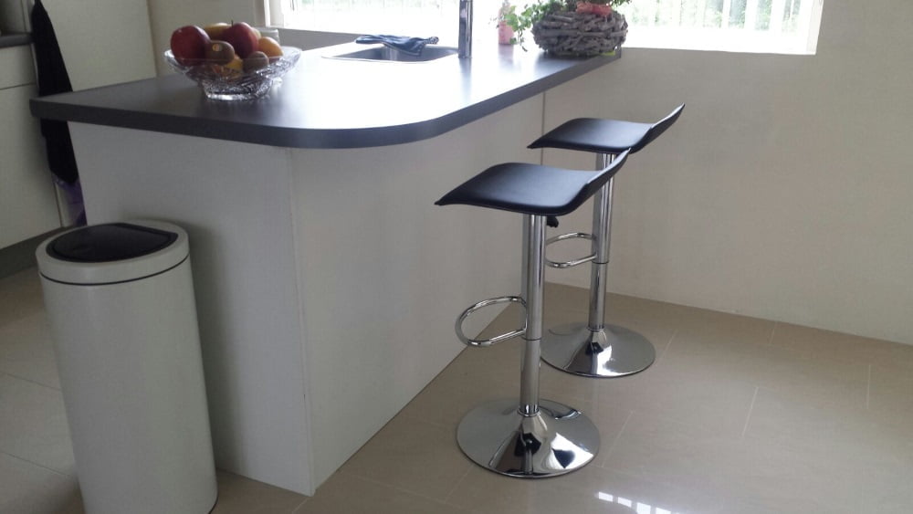 Set van 2 Calais Barkrukken Zwart - Afbeelding 8