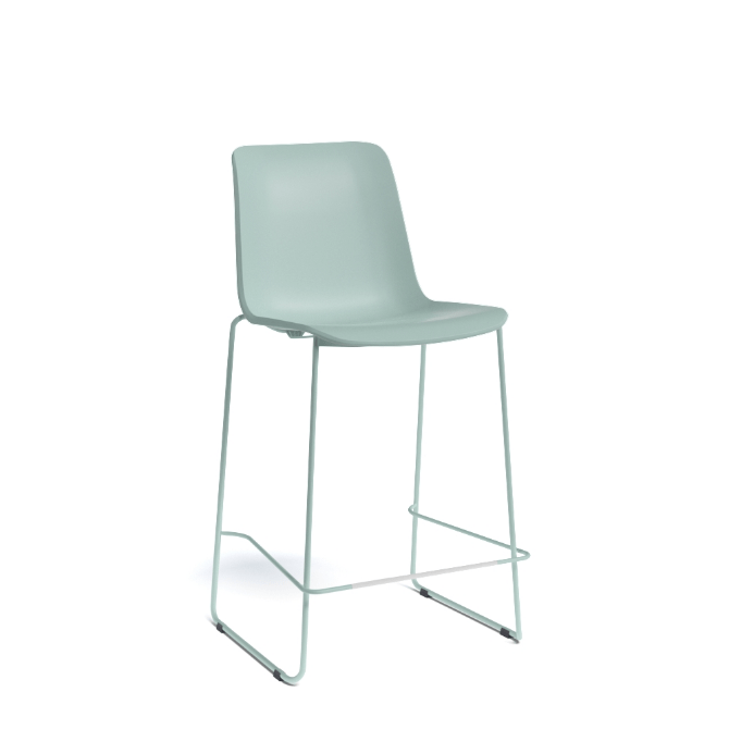 Industriële barkruk Sonia 65cm blauw