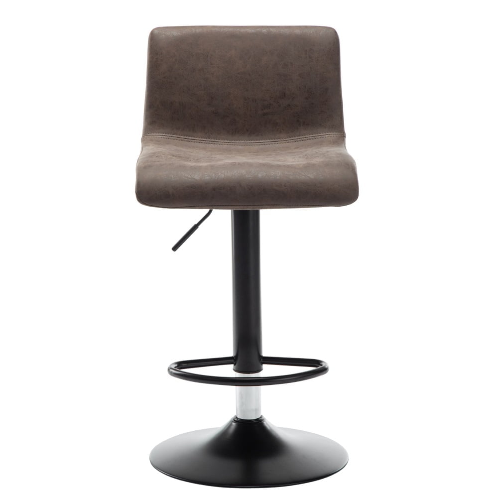Industriële barkruk Vinnie Vintage bruin - Afbeelding 2