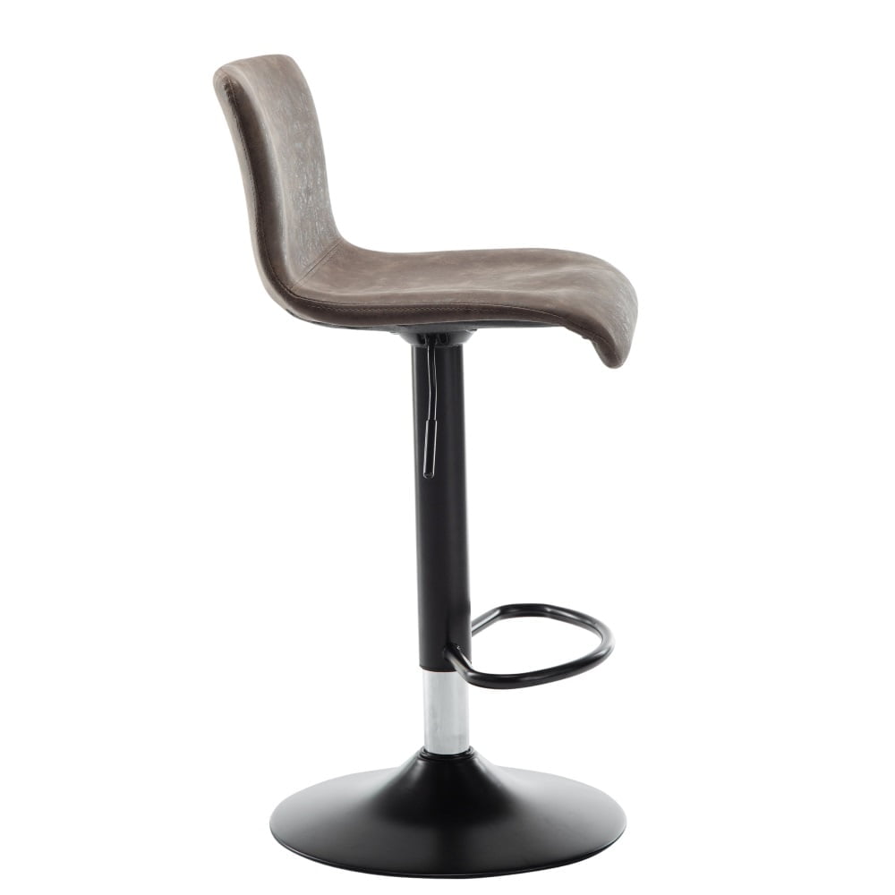 Industriële barkruk Vinnie Vintage bruin - Afbeelding 3