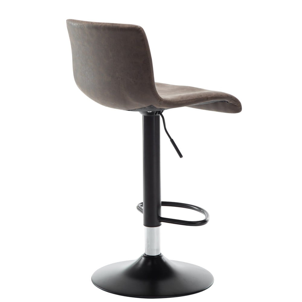 Industriële barkruk Vinnie Vintage bruin - Afbeelding 4