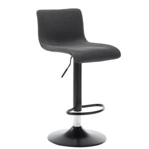 Industriële barkruk Vinnie Vintage zwart