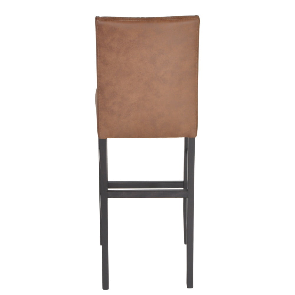 Barbosma Vintage barkruk cognac kunstleder - Afbeelding 2