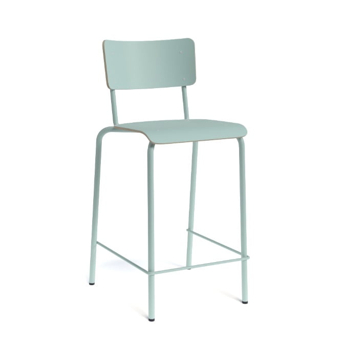 Industriële barkruk BarCollege 65cm Blauw