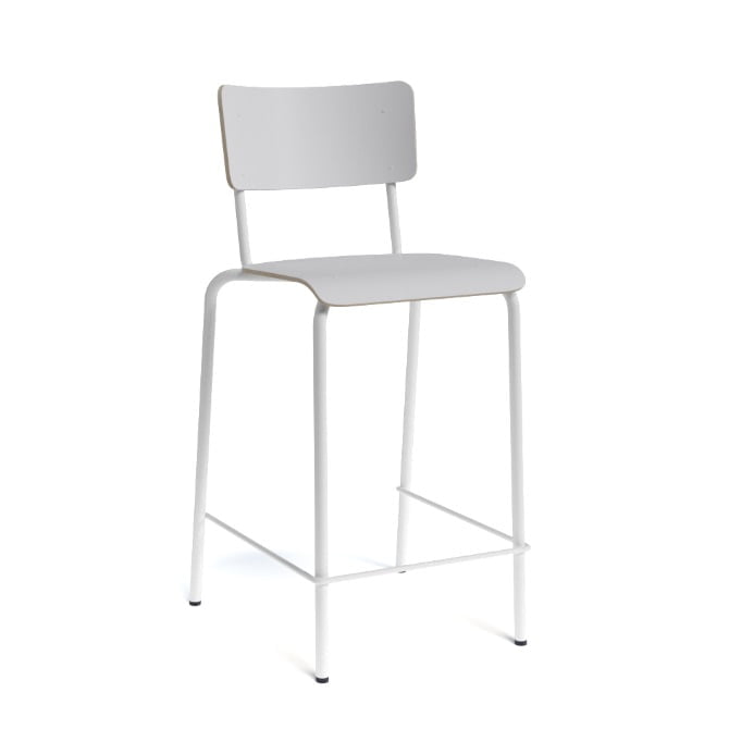 Industriële barkruk BarCollege 65cm Wit
