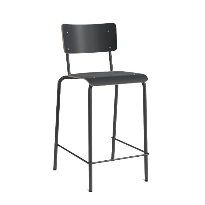 Industriële barkruk BarCollege 65cm Zwart