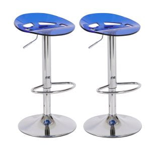 Set van 2 barkrukken Belfort blauw