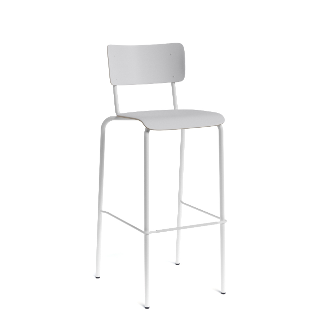 Industriële barkruk BarCollege 80cm Wit
