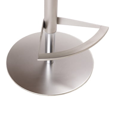 Kai barkruk RVS frame/Leer - Afbeelding 3