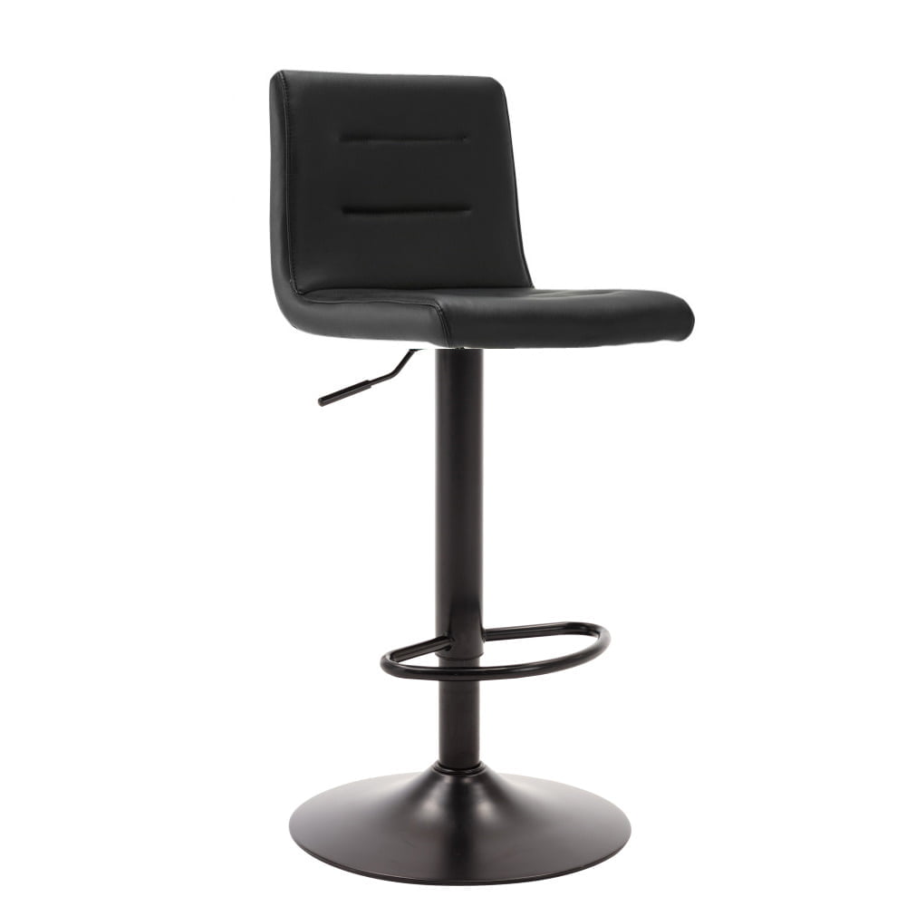 Set van 2 Torres Barkrukken Zwart met Zwart Frame - Afbeelding 2