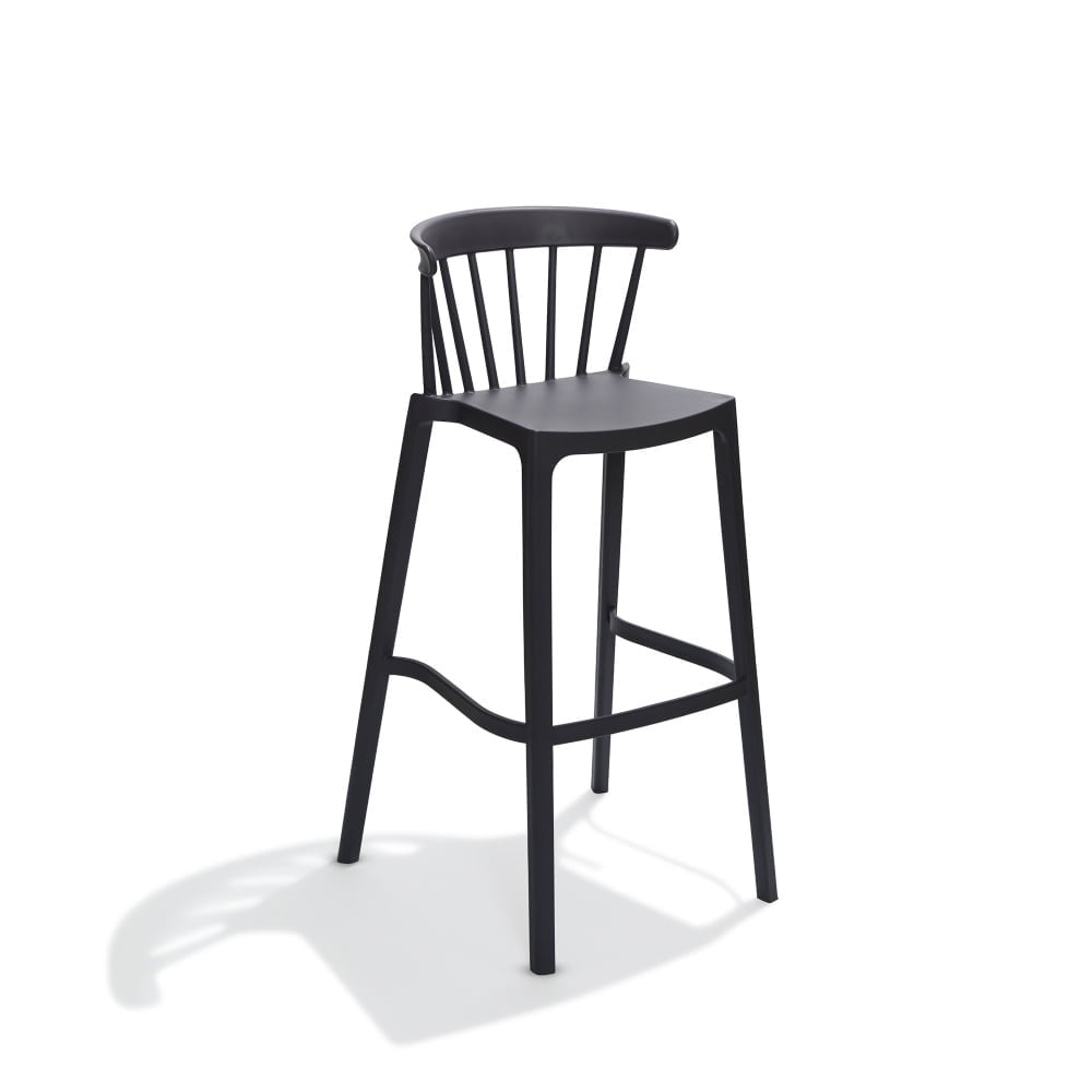 Windson barkruk antracietgrijs