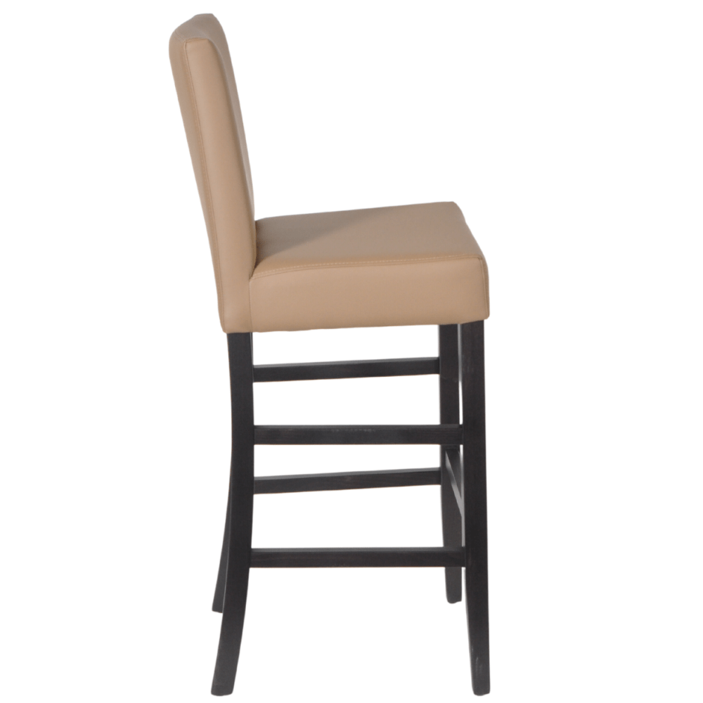 Barbosma barkruk taupe kunstleder - Afbeelding 2