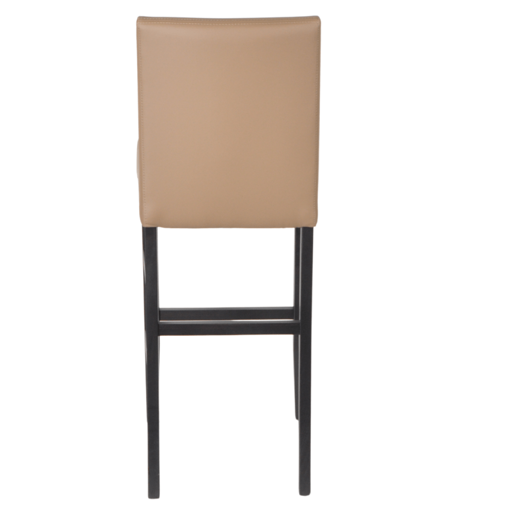 Barbosma barkruk taupe kunstleder - Afbeelding 3