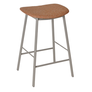 HMDH FJORD oranje stof, taupe frame 80cm