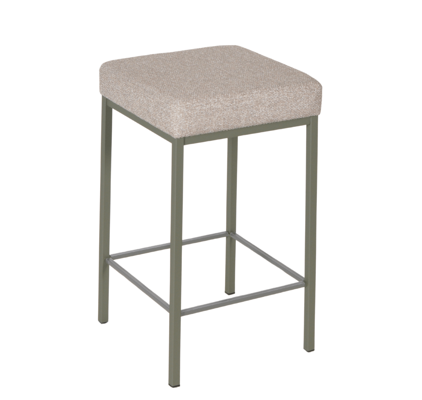 HMDH Ivar zand stof, groen frame 65cm
