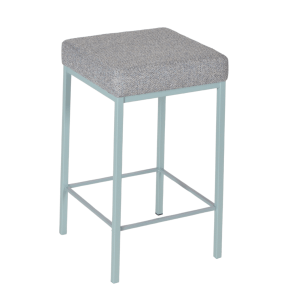 HMDH Ivar blauwe stof, blauw frame 65cm