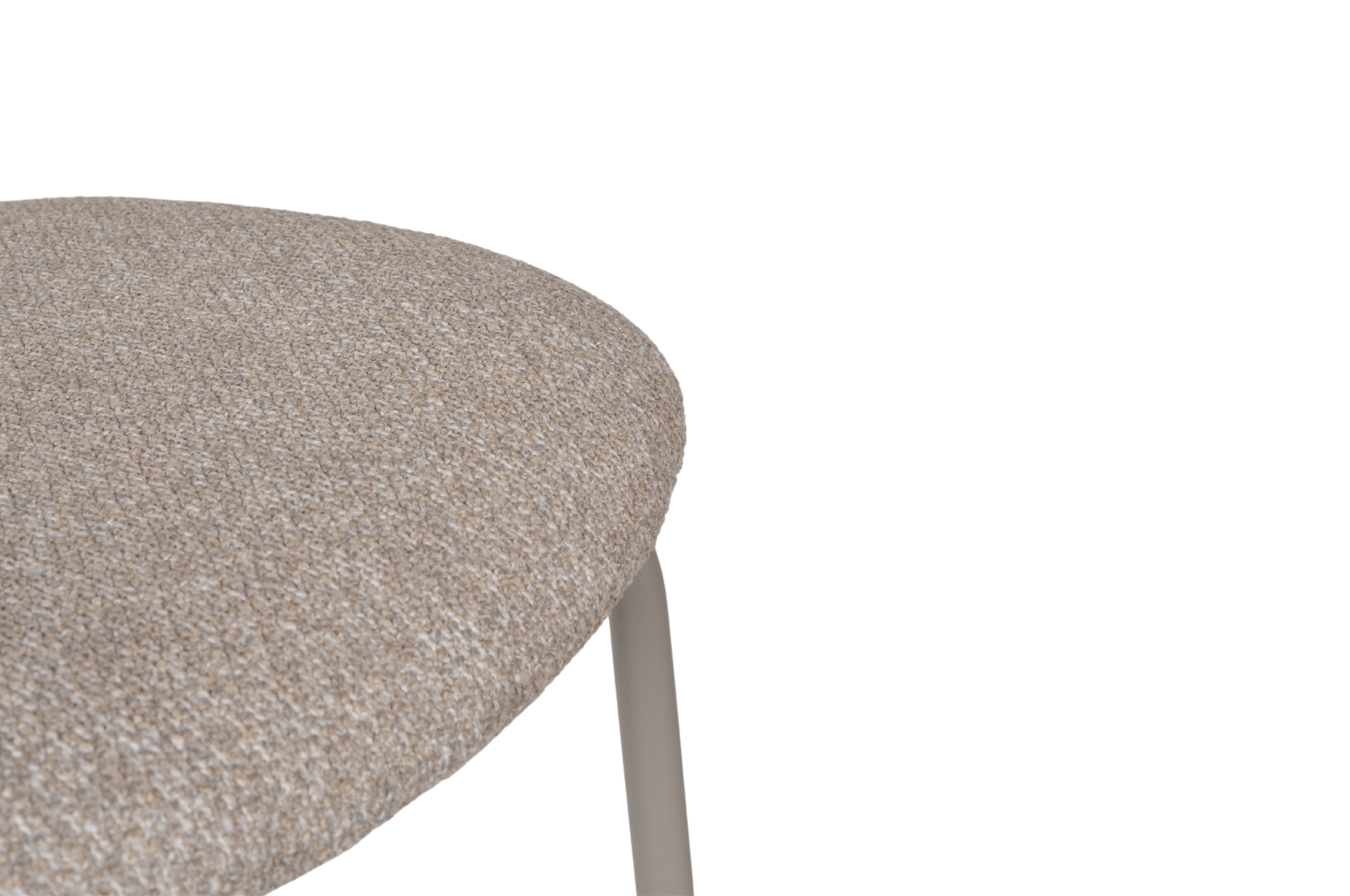 HMDH Sigurd blauwe stof, taupe frame 65cm - Afbeelding 5