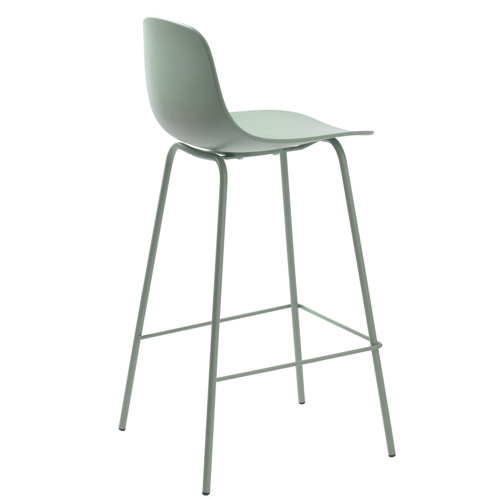 Whitby barkruk groen kunststof 67cm - Afbeelding 3