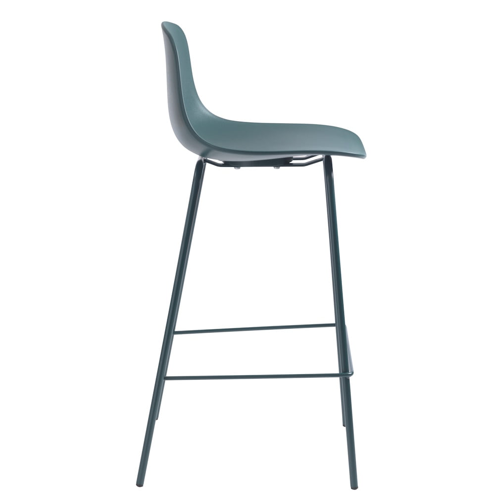Whitby barkruk petrol kunststof 67cm - Afbeelding 2