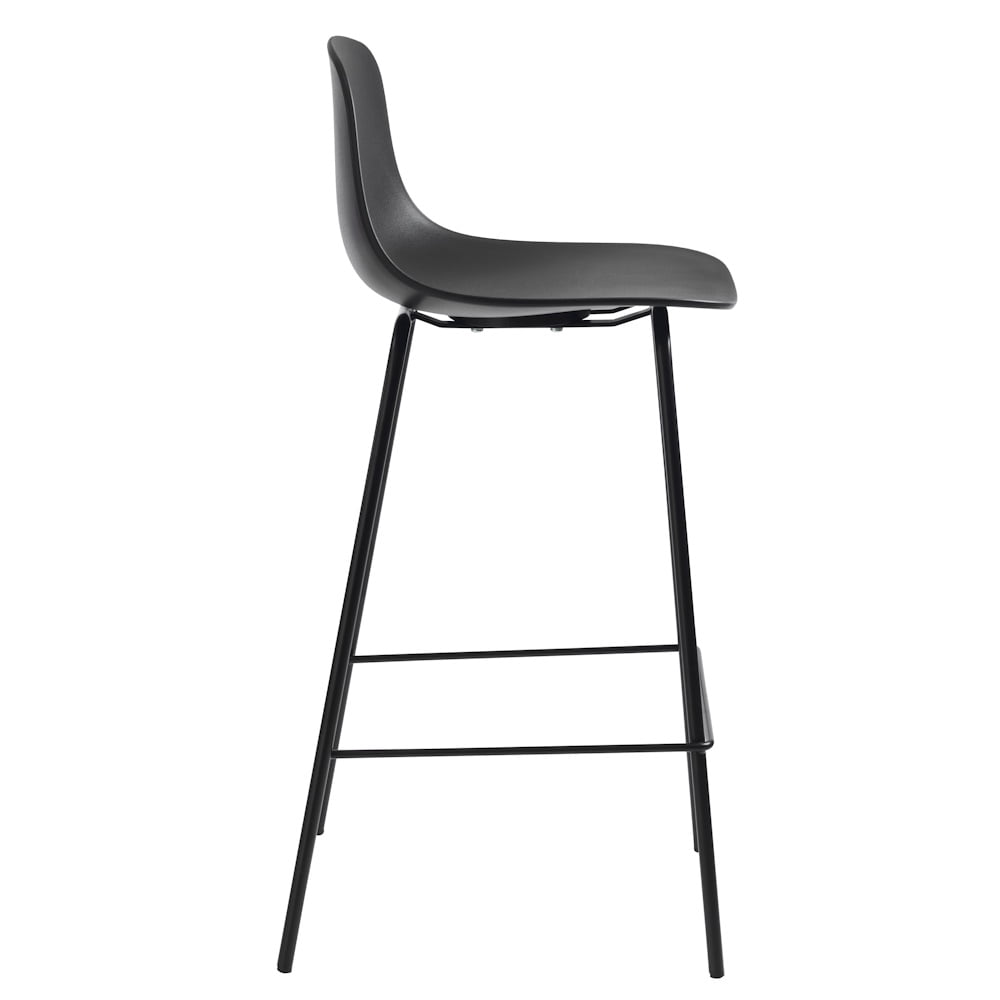 Whitby barkruk zwart kunststof 67cm - Afbeelding 2