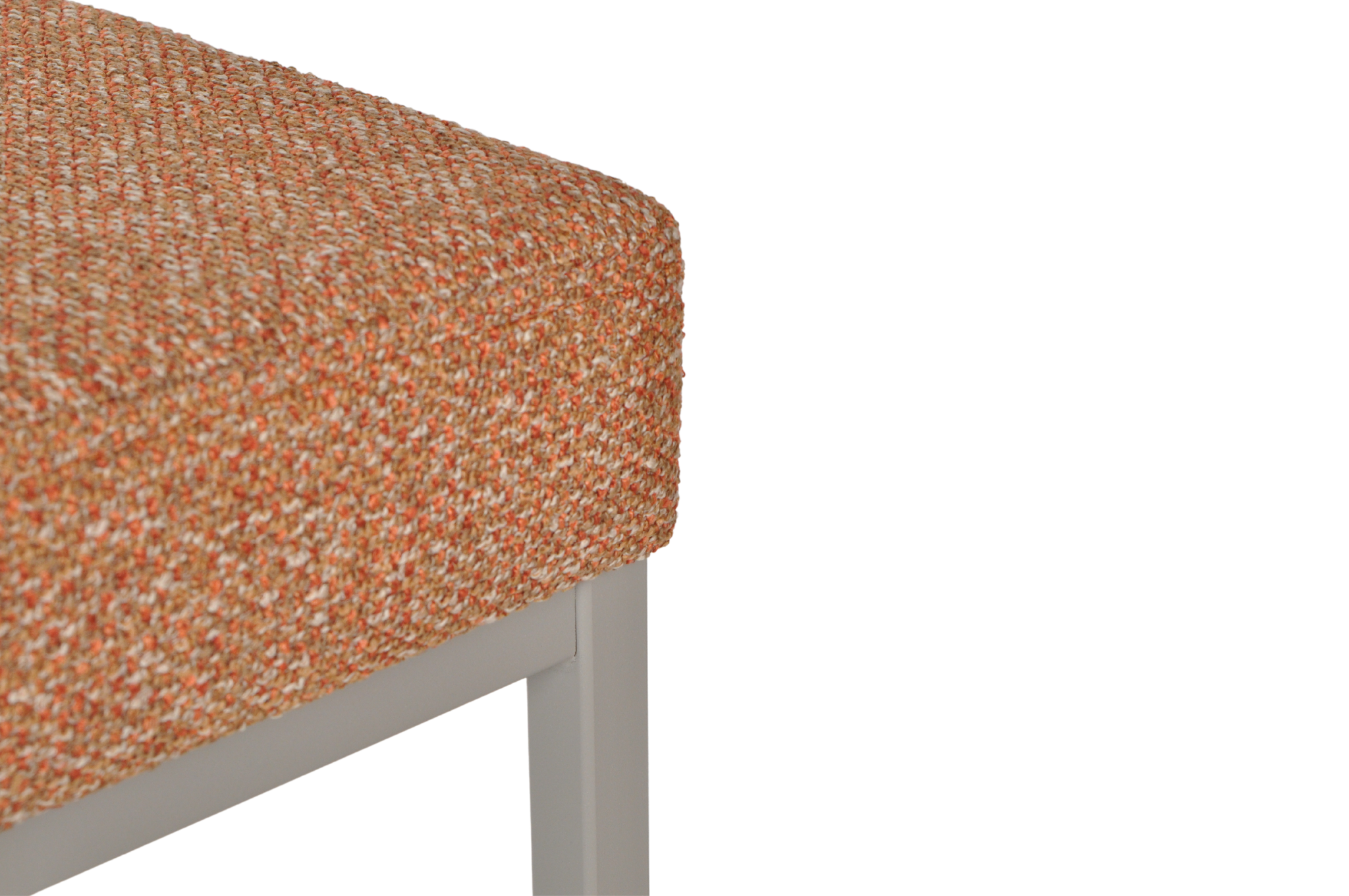 HMDH Ivar oranje stof, taupe frame 65cm - Afbeelding 3